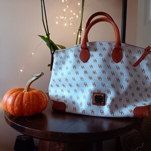 Dooney & Bourke Gretta Pebbled Leather Satchel (No Strap